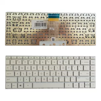 HP Stream 14-DS náhradná klávesnica, US angličtina, biela