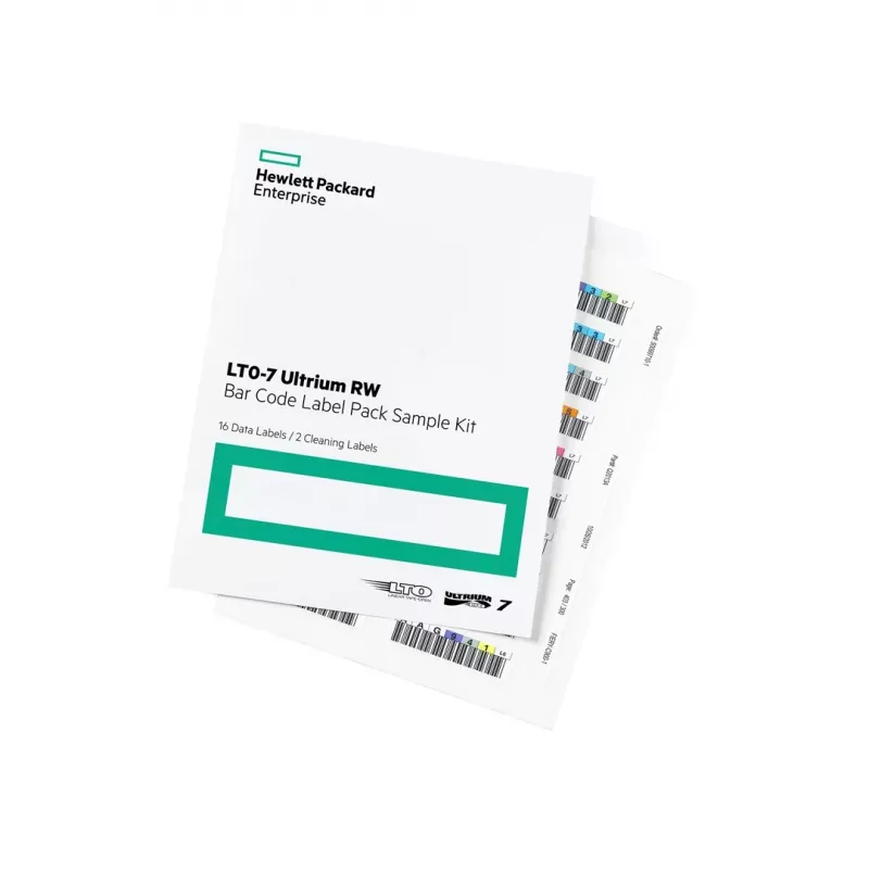 HPE LTO7 Ultrium čiarový kód štítok RW (100+10) Q2014A