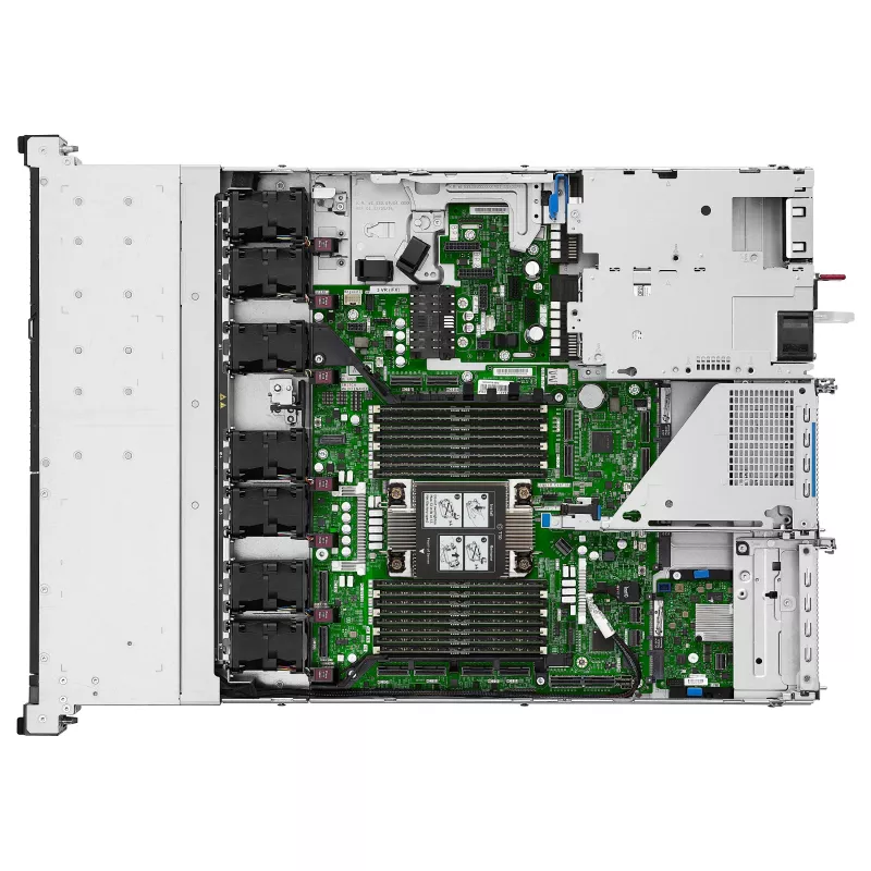 HPE ProLiant DL320 Gen12 1U Rack Server, Intel Xeon 6505P 2,2GHz 12-Core, 64GB DDR5 RAM, 8 SFF Hot-Plug, MR408i-o, 2x1000W