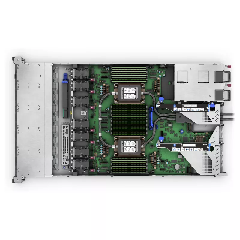 HPE ProLiant DL360 Gen12 Server, 6505P 2.2GHz 12-jadrový, 2x32GB RAM, 8SFF Hot Plug, MR408i-o, 2x1000W