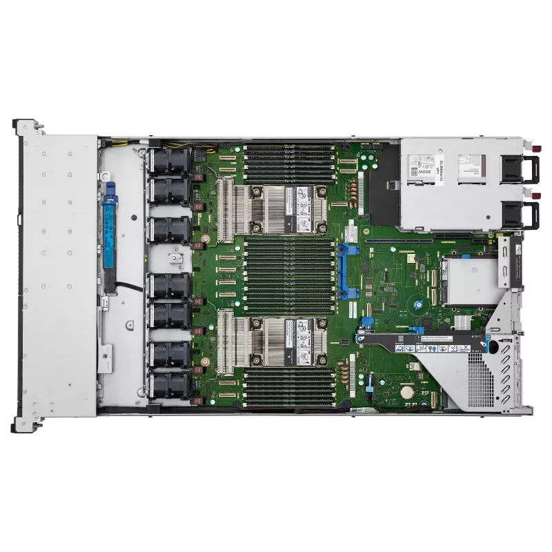 HPE ProLiant DL360 Gen12 Server, 6505P 2.2GHz 12-jadrový, 2x32GB RAM, 8SFF Hot Plug, MR408i-o, 2x1000W