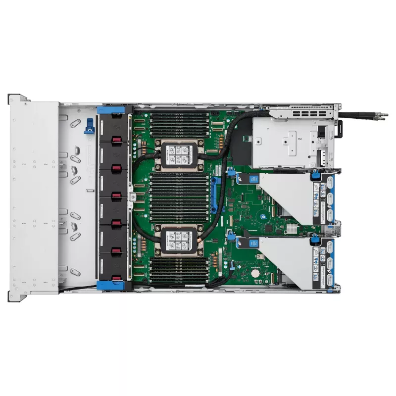 HPE ProLiant DL380 Gen12 server, Intel Xeon 6505P 2.2GHz 12-Core, 64GB DDR5 RAM, 8 SFF Hot-Plug Bay, MR408i-o Controller, 2x1000W redundantný PSU, 2U Rack
