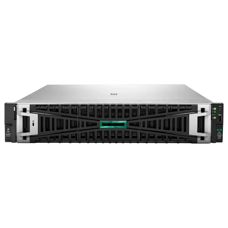 HPE ProLiant DL380 Gen12 server, Intel Xeon 6505P 2.2GHz 12-Core, 64GB DDR5 RAM, 8 SFF Hot-Plug Bay, MR408i-o Controller, 2x1000W redundantný PSU, 2U Rack