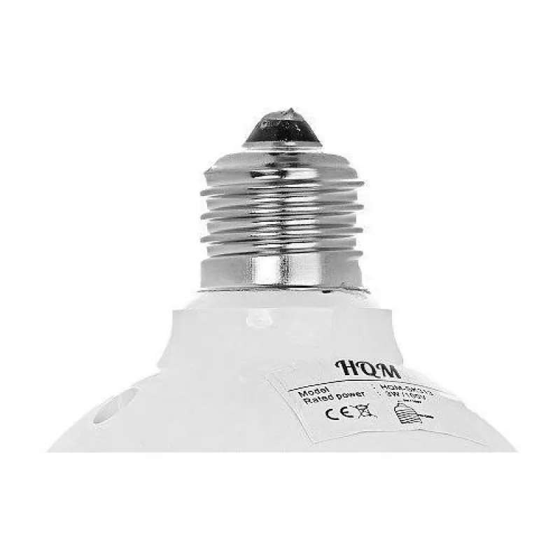 HQM SK313 3W 100V E27 pätica guľový reproduktor biely