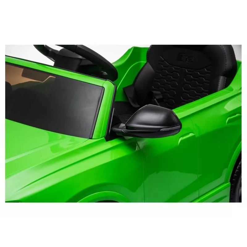 HUAWEI Audi RS Q8 batériou poháňané auto s LED svetlami MP3 diaľkové ovládanie zelené