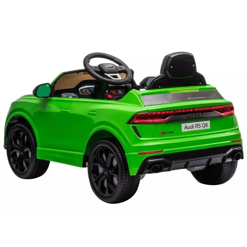 HUAWEI Audi RS Q8 batériou poháňané auto s LED svetlami MP3 diaľkové ovládanie zelené