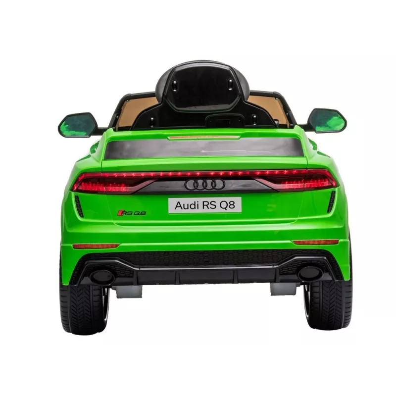 HUAWEI Audi RS Q8 batériou poháňané auto s LED svetlami MP3 diaľkové ovládanie zelené