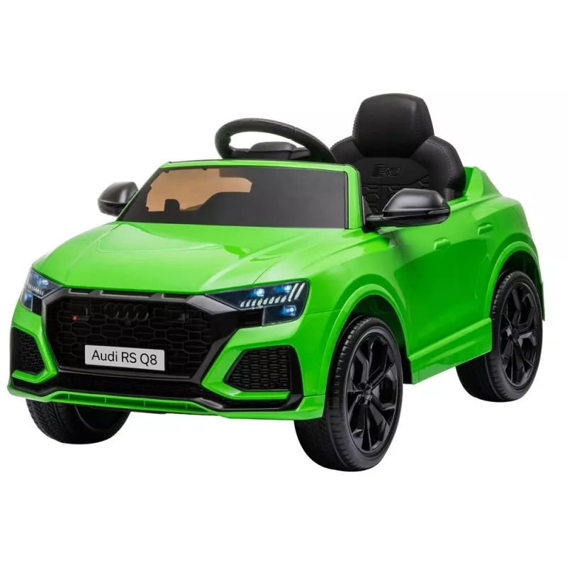 HUAWEI Audi RS Q8 batériou poháňané auto s LED svetlami MP3 diaľkové ovládanie zelené