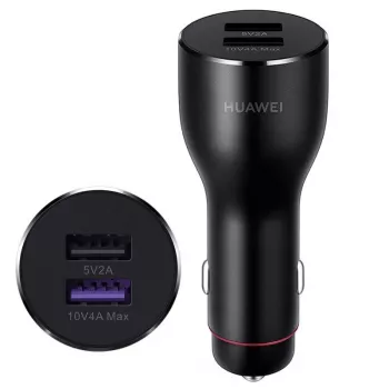 Huawei nabíjačka do auta Super Charge Dual Port 40W čierna