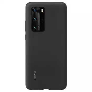 Huawei P40 silikónové puzdro čierne