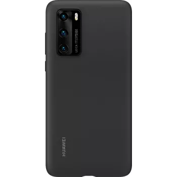 Huawei P40 silikónové puzdro čierne