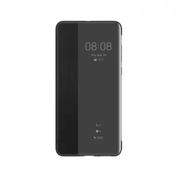 Huawei P40 Smart View flip kryt čierny
