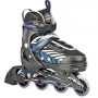 HUDORA Leon detské inline korčule veľkosť 37-40 čierna/modrá
