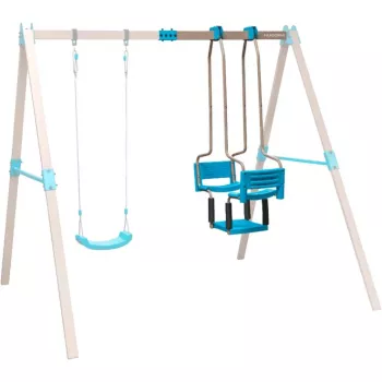 HUDORA Hojdačka Vario Gondola Swing Module (tyrkysová/béžová)