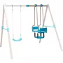 HUDORA Hojdačka Vario Gondola Swing Module (tyrkysová/béžová)
