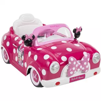 Huffy Minnie 6V elektrické vozidlo, ružové
