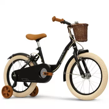 Huffy Vintage 16 detský bicykel – leskle čierny (21255W)
