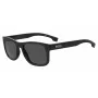HUGO BOSS BLACK BOSS1568S807 obdĺžnikové slnečné okuliare, čierna/sivá, 55/18/145 mm