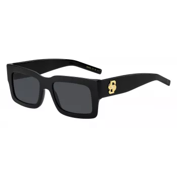 HUGO BOSS BLACK dámske obdĺžnikové slnečné okuliare BOSS1654S807 54/19/140 mm
