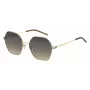 HUGO BOSS BLACK dámske slnečné okuliare BOSS1589SJ5G hranatý acetátový rám sivé gradientové sklá 57mm