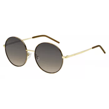 HUGO BOSS BLACK dámske slnečné okuliare BOSS1593S06J obdĺžnikový acetátový rám sivé sklá 54mm