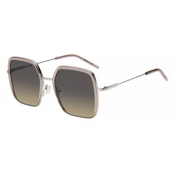 HUGO BOSS BLACK dámske slnečné okuliare BOSS1783S8KB - čierny rám, sivé šošovky, 55 mm