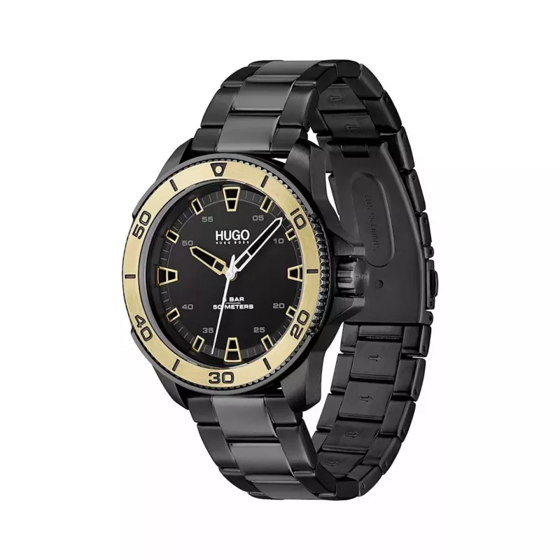 HUGO BOSS pánske Skymaster chronograph hodinky 1530225 44mm nerez oceľ modrý ciferník