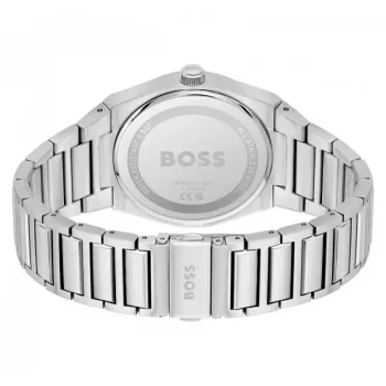 HUGO BOSS pánske hodinky 1513992 42mm modrý ciferník nerezová oceľ chronograf