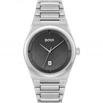 HUGO BOSS pánske hodinky 1513992 42mm modrý ciferník nerezová oceľ chronograf