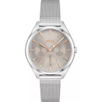 HUGO BOSS Purity dámske hodinky 1502638 38mm nerezová oceľ strieborná