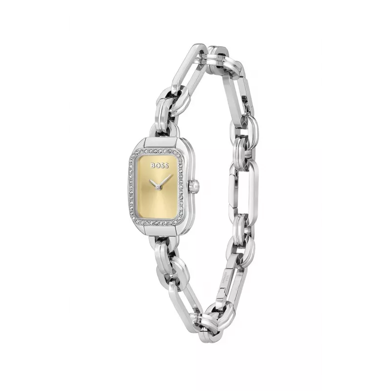 HUGO BOSS Purity dámske hodinky 1502656 28 mm strieborná nerezová oceľ mesh