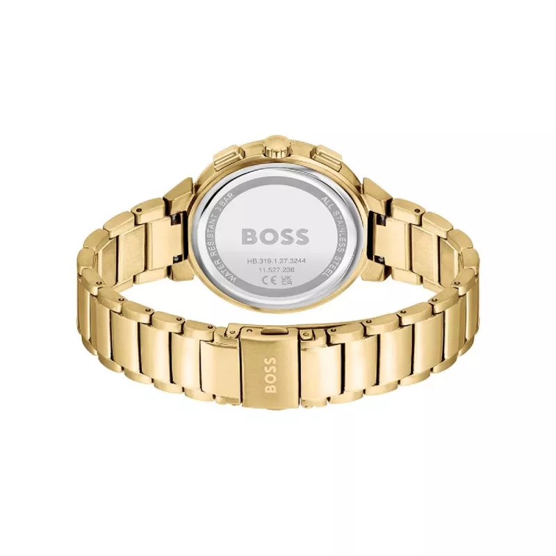 HUGO BOSS Purity dámske hodinky 1502677 38 mm oceľový mesh strieborný ciferník