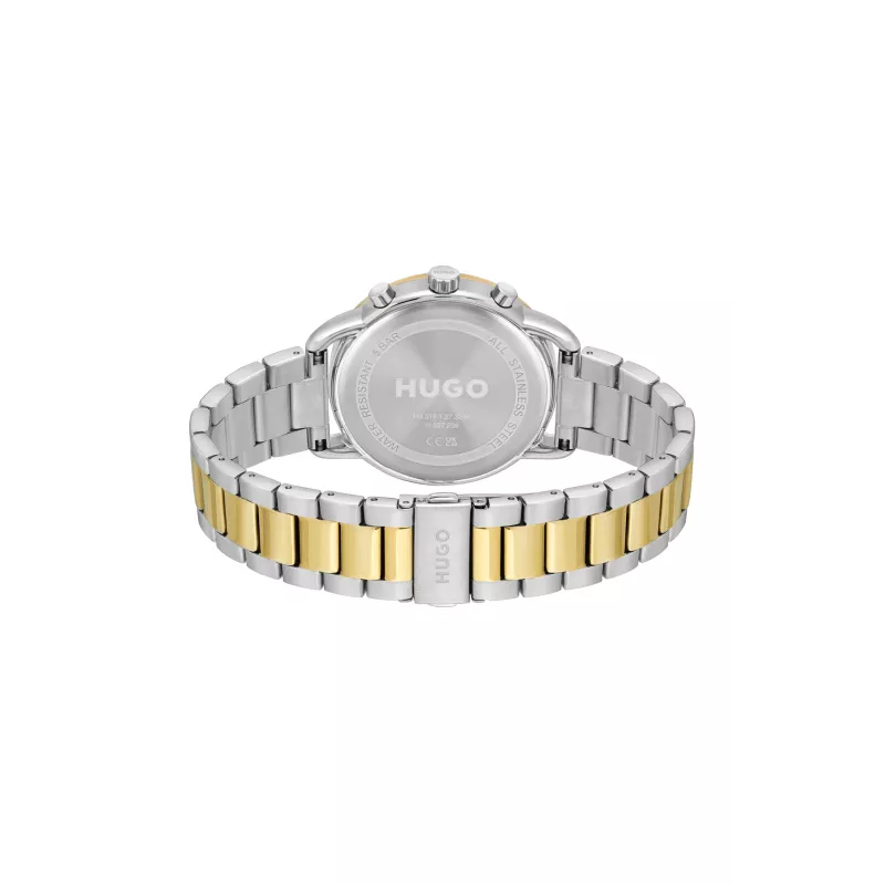 HUGO MAN hodinky 1530235 44mm čierny silikón