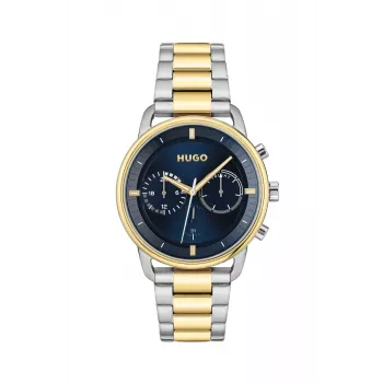 HUGO MAN hodinky 1530235 44mm čierny silikón