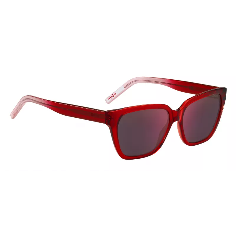 HUGO dámske slnečné okuliare HG1264S92YF6A Havana acetát 56 mm