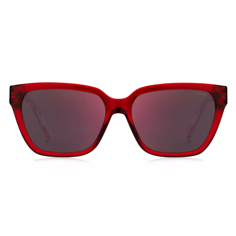 HUGO dámske slnečné okuliare HG1264S92YF6A Havana acetát 56 mm