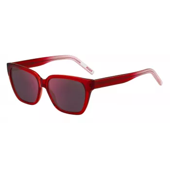 HUGO dámske slnečné okuliare HG1264S92YF6A Havana acetát 56 mm