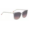 HUGO dámske slnečné okuliare HG1275SKB7F7F - havana/hnedý acetátový rám, hnedé gradientové sklá, 57 mm