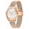HUGO dámske hodinky 1540161 36 mm oceľ mesh strieborná