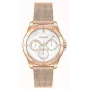 HUGO dámske hodinky 1540161 36 mm oceľ mesh strieborná