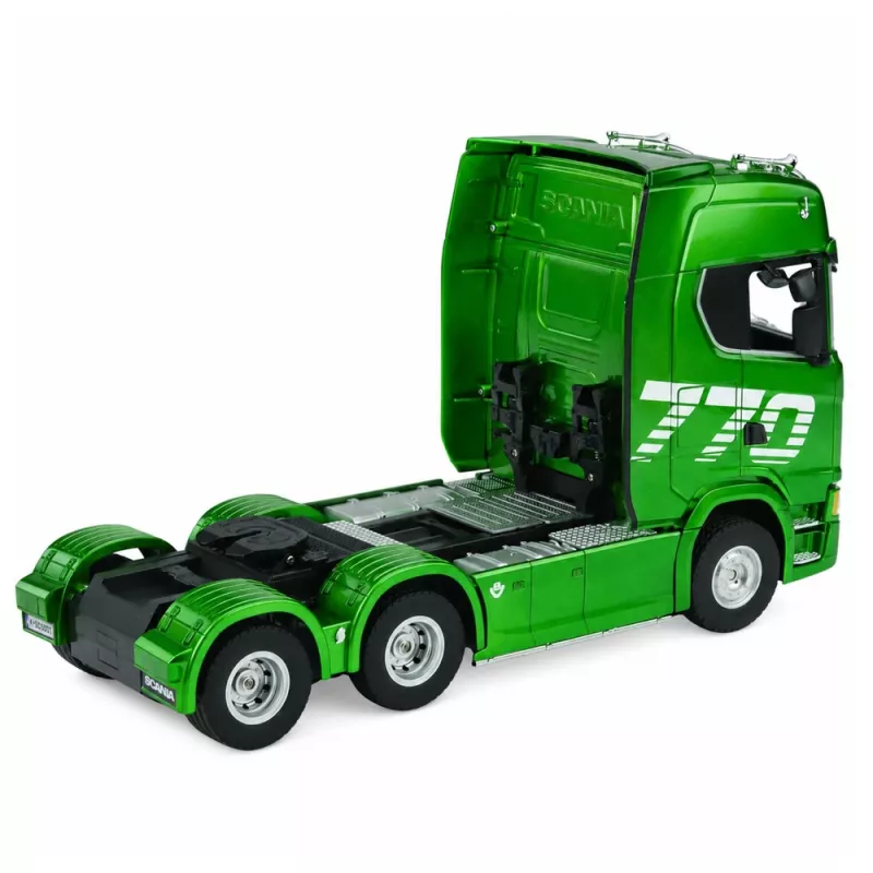 Huina Scania Truck diaľkové ovládanie RC zelené 1:18