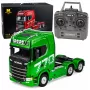 Huina Scania Truck diaľkové ovládanie RC zelené 1:18