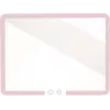 Humanas HS-ML02 LED zrkadlo na líčenie s osvetlením - ružové