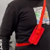 Hurtel modrý USB-C na USB-A kábel 1m nylonový pletený