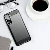Hurtel Carbon puzdro flexibilné krytie pre Samsung Galaxy S21 FE čierne