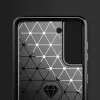 Hurtel Carbon puzdro flexibilné krytie pre Samsung Galaxy S21 FE čierne
