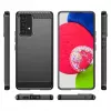 Hurtel Carbon puzdro flexibilný kryt obal pre Samsung Galaxy A53 5G čierny
