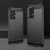 Hurtel Carbon puzdro flexibilný kryt obal pre Samsung Galaxy A53 5G čierny
