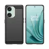 Hurtel Carbon Case Silikónové puzdro pre OnePlus Ace 2V / OnePlus Nord 3 - čierna