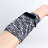 Hurtel látkový náramok na beh a fitness, Camo Blue